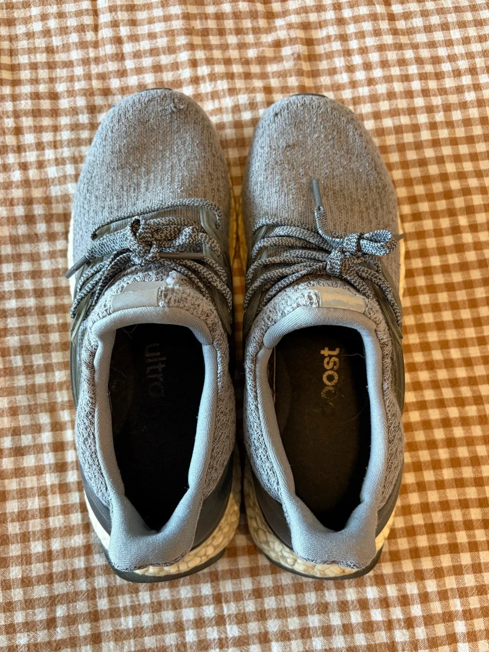 🩶 adidas UltraBoost Gray Running Shoes